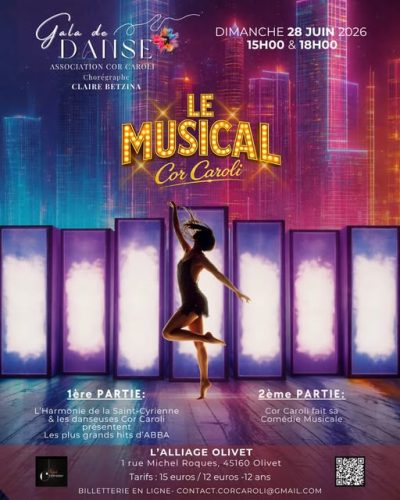 Spectacle Mamma Mia avec les danseuses de Cor Caroli